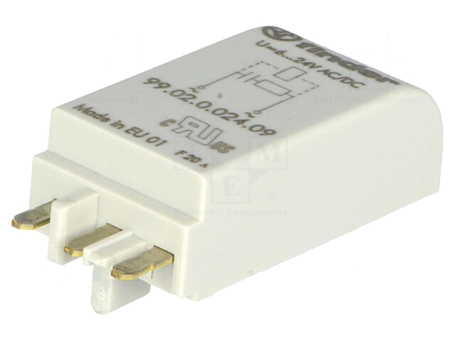 Beveiligingsmodule; socket; Signalering: LED; Kleur: groen Beveiligingsmodule; socket; Signalering: LED; Kleur: groen